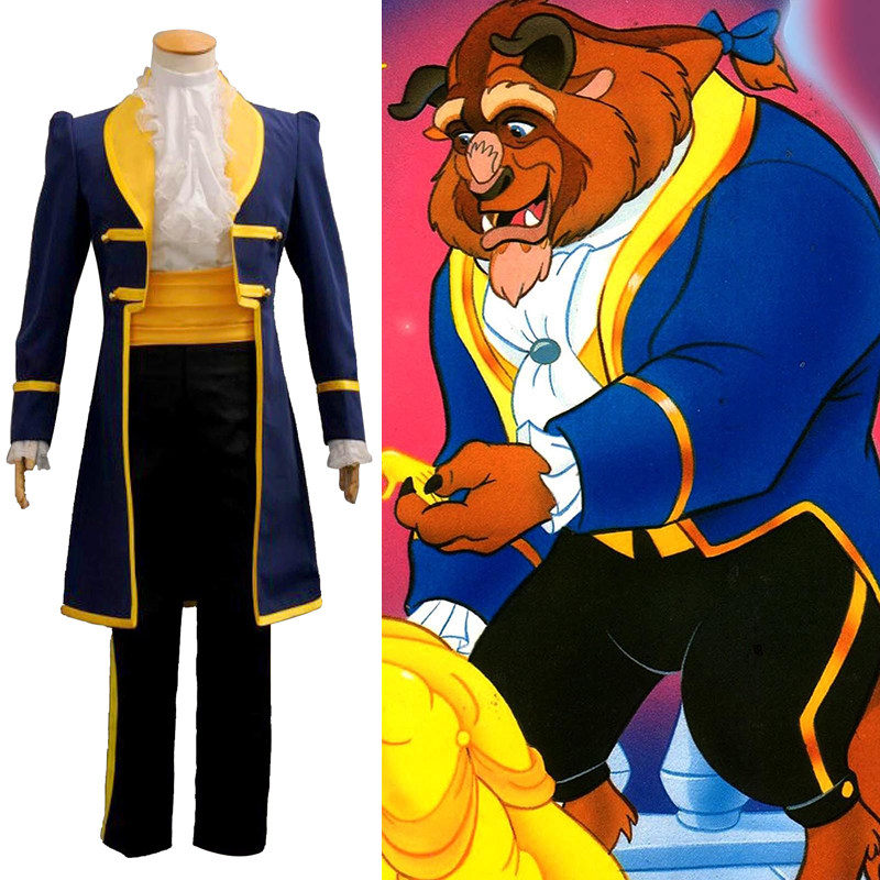 迪士尼disney美女野兽王子亚当cosplay万圣节表演舞台cosplay男装