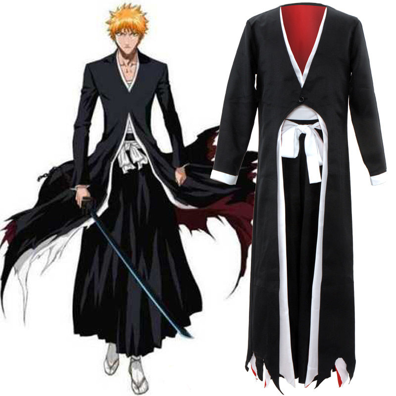 服装死神cosplay黑崎一护万解服死霸全套cos男装cosplay男装