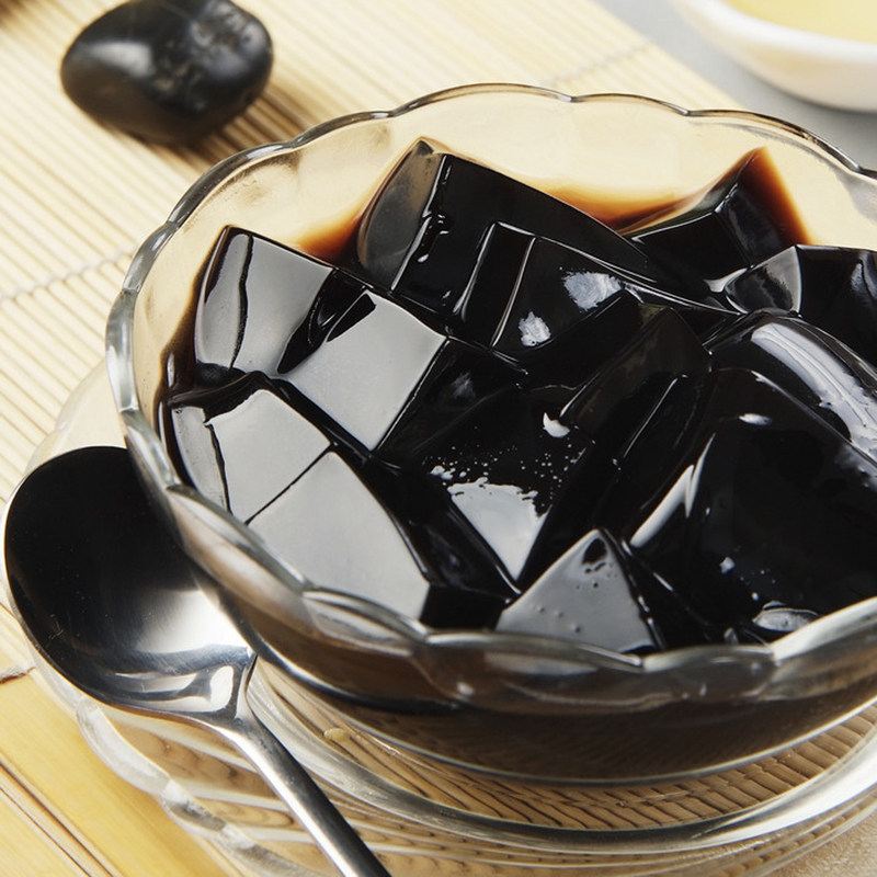 凉粉烧仙草粉冻曹字正宗台湾客家仙人粄粉奶茶天然粉粉食品