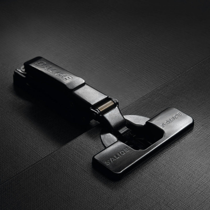 salice萨郦薄门阻尼铰链钛金金色液压缓冲门铰铰链