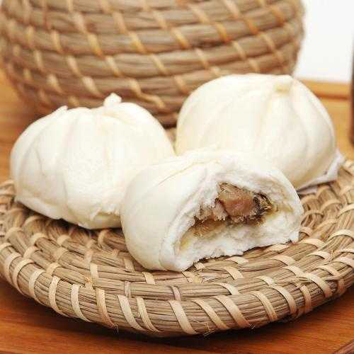 肉包广州酒家利口福手制生肉广东包点港式点心包点