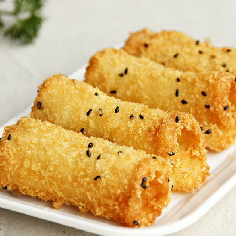 大笑相思双皮奶油油炸小吃台式风味速冻面点包点