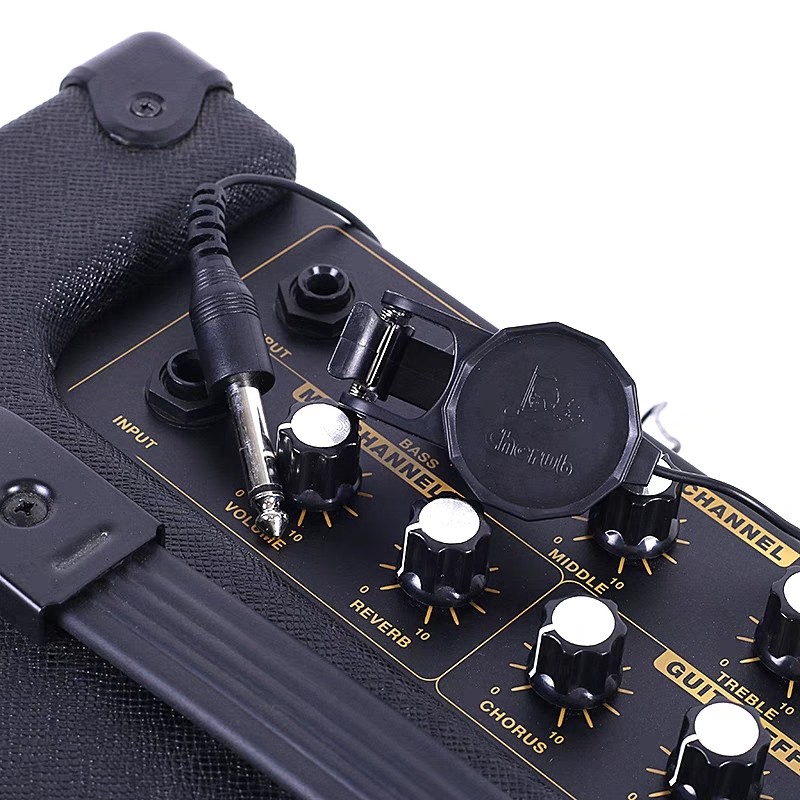 拾音器贴片小天使民谣木吉吉他通用打孔拾音扩音拾音器