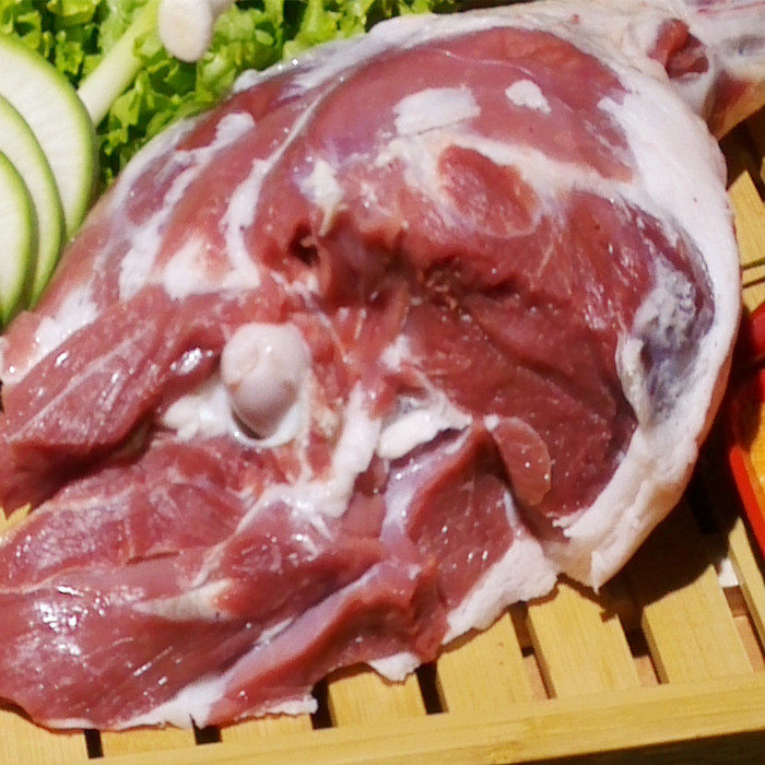 恒都内蒙半只羊9斤新鲜烤全羊肉生羔羊绵羊腿羊排