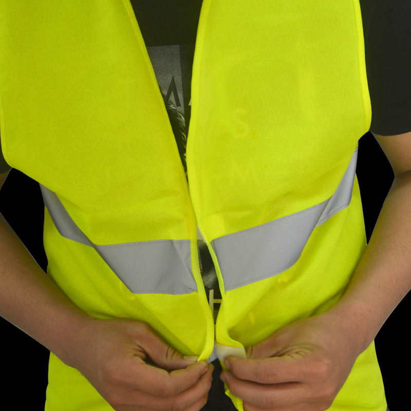 反光马甲环卫印字背心环保黄色橘红色环卫工工人反光安全服