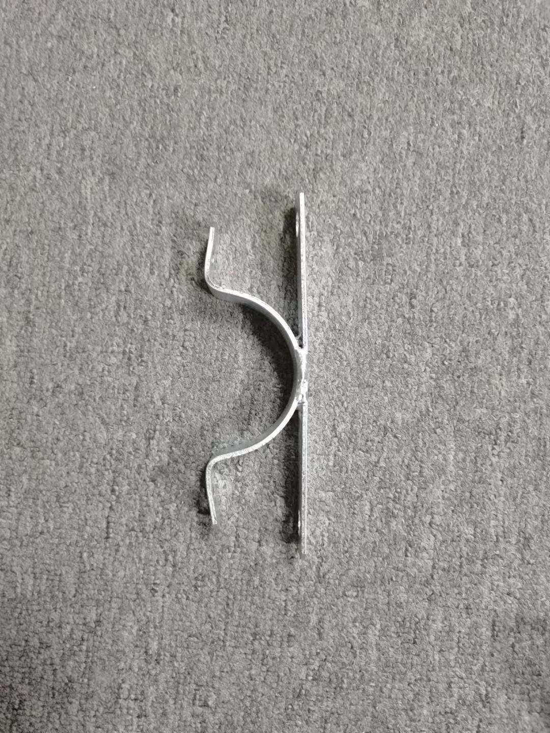 镀锌双面双层抱箍交通交通标志标志牌专用管夹卡码管夹