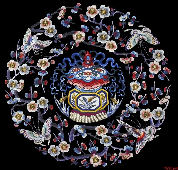 苏绣diy套件初学宝塔梅花吉祥团花手工刺绣苏绣