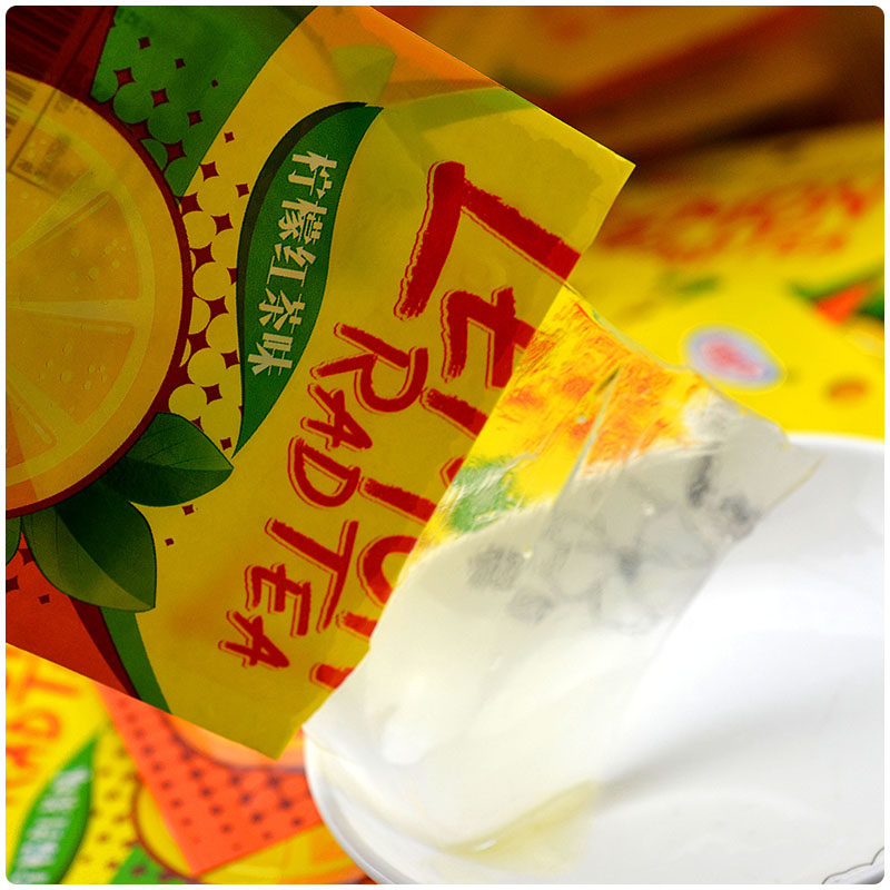 果冻网红柠檬红茶风味果味女生低卡手撕片整盒果冻