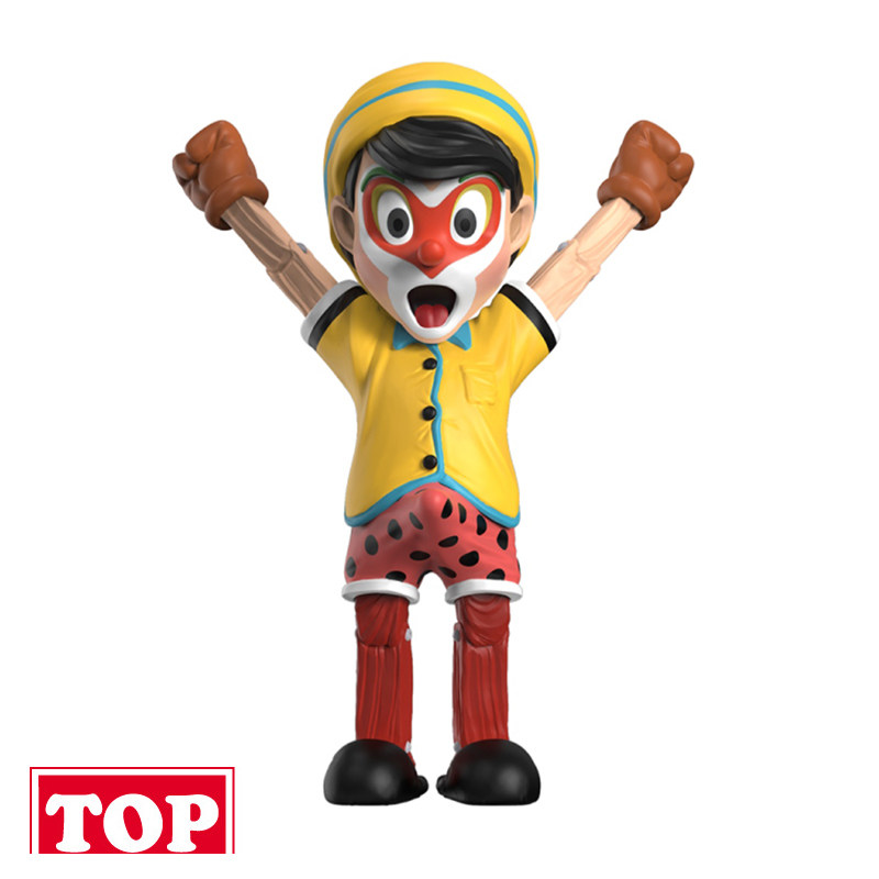 【top】mighty jaxx first kiss 坐姿爱心匹诺曹 原色 悟空 粉色