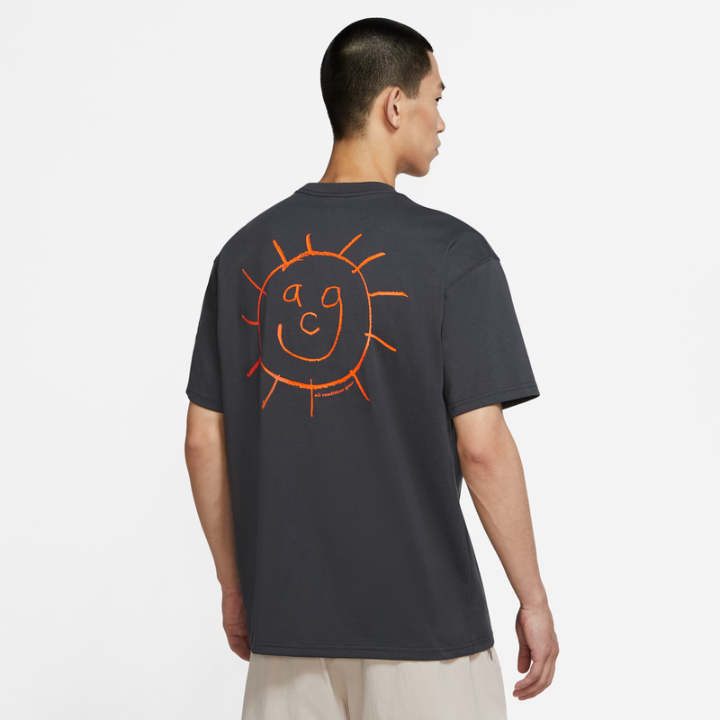 nike耐克短袖acg太阳笑脸户外宽松透气圆领运动t恤