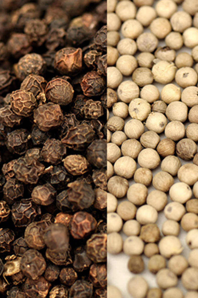 正宗海南兴隆辛辣白胡椒粒100g黑胡椒粒100g包邮送西餐牛排调味料