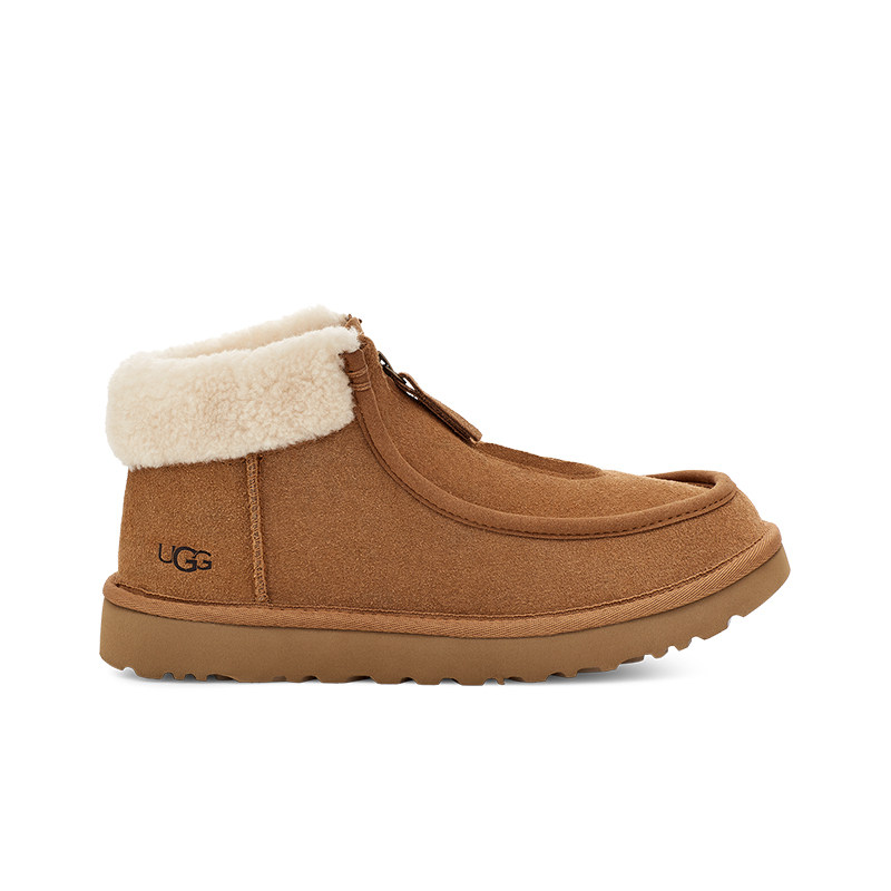 ugg冬季新款女士休闲舒适平底高帮圆头拉链时尚便鞋靴 1143955-ugg