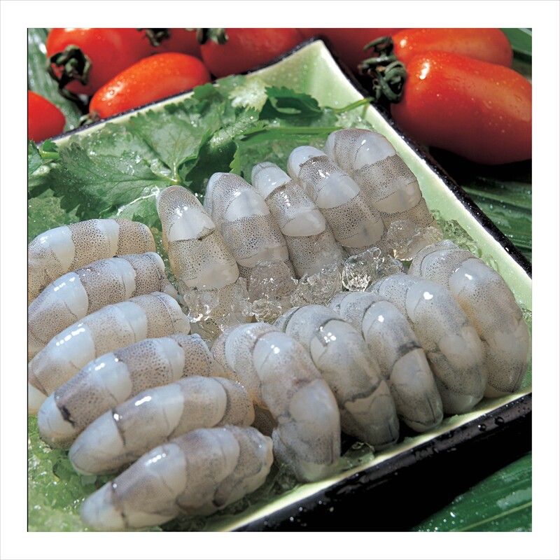 虾仁广州蓝虾鲜活冻青白鲜500g特级冷冻海鲜虾仁