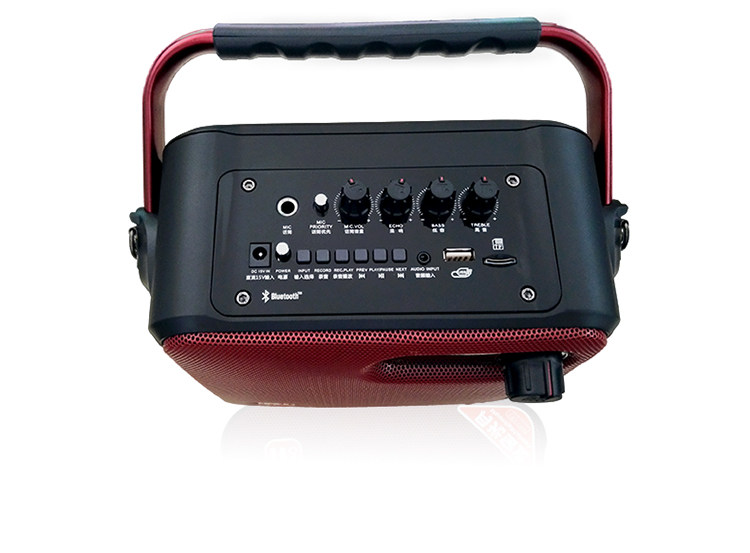 万利达月光宝盒y6户外便携式手提音响拉杆广场音箱