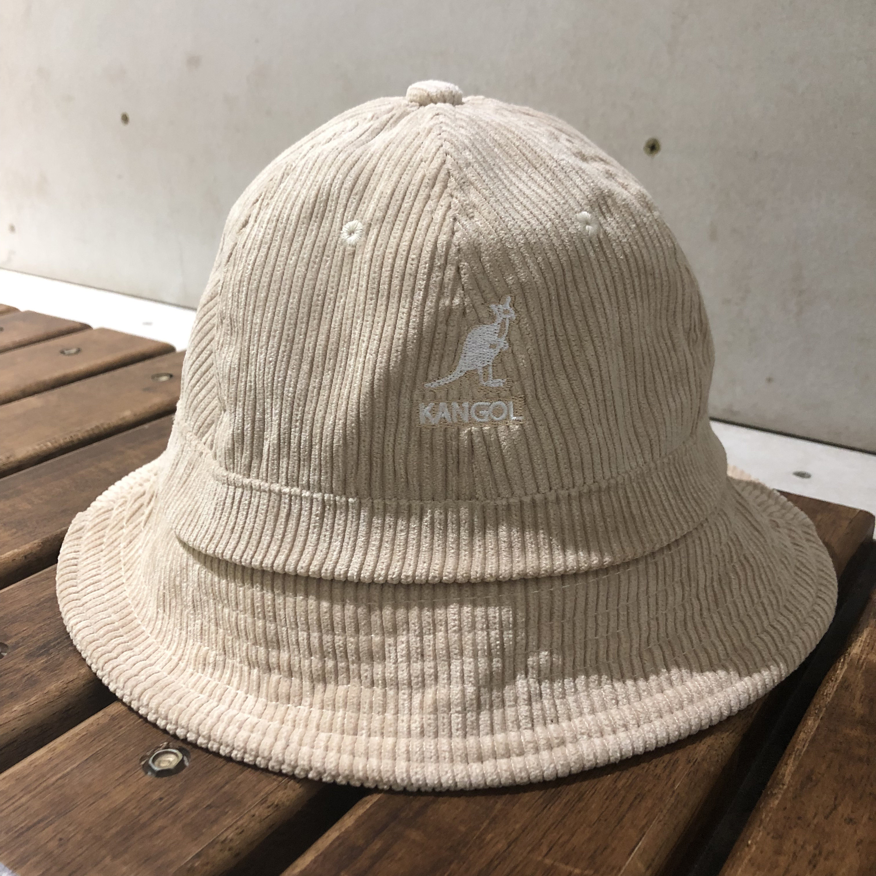 渔夫kangol袋鼠帽子条绒灯芯绒圆顶子网帽子