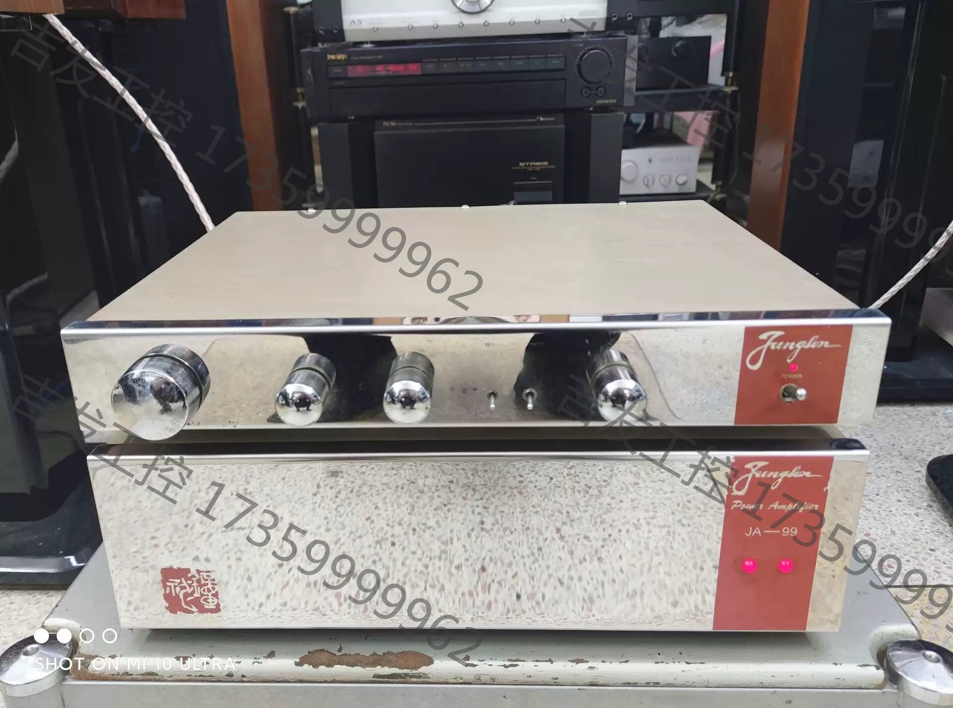 国货精品钟神ja-1ja-99a发烧hifi前后功放其它元器件