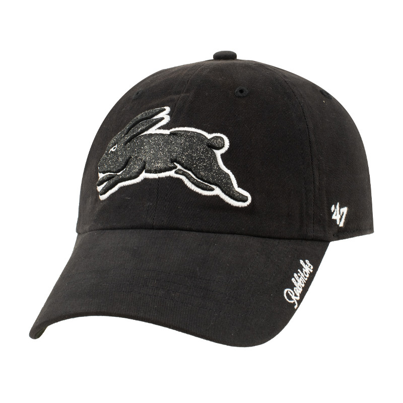 47mlb棒球帽子女联盟软顶字母刺绣狗头弯檐ins帽子