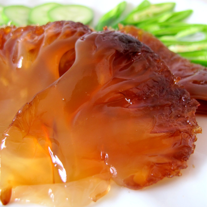 海蜇红头野生肉厚清脆爽口日照特产凉菜海蜇