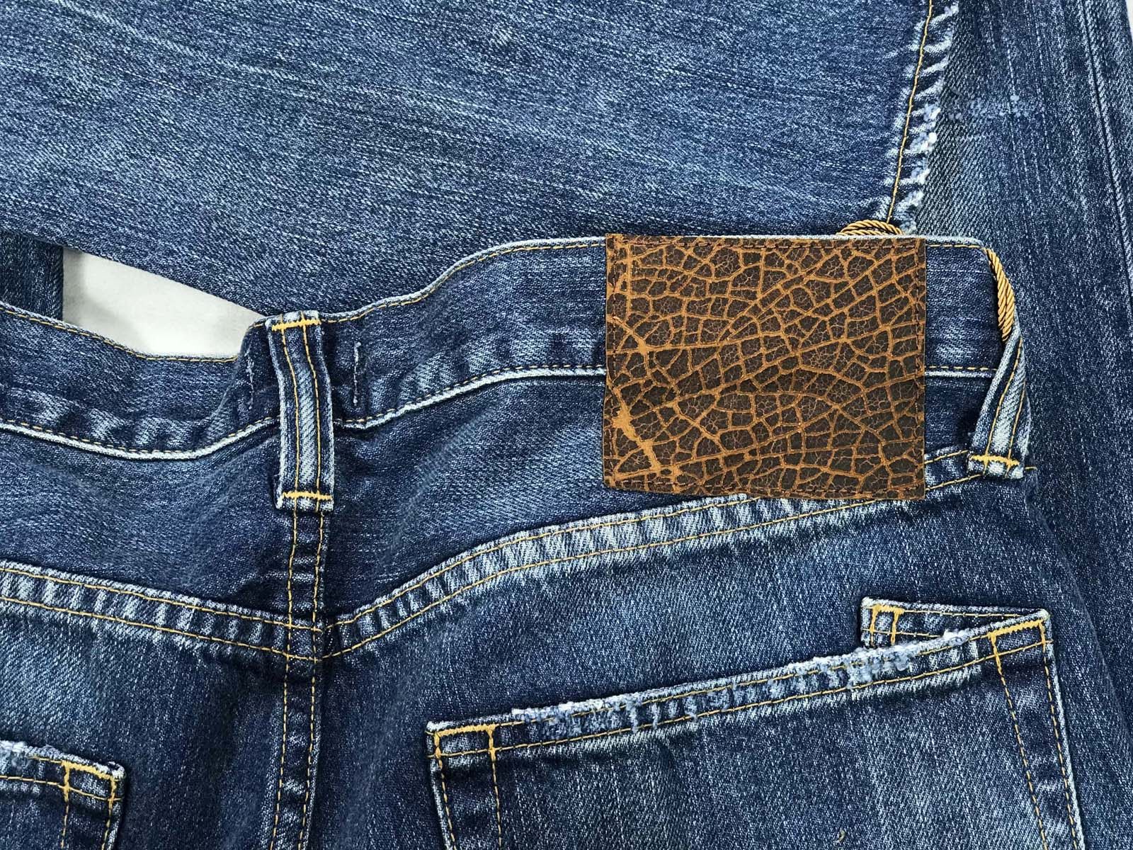 prps牛仔裤制品noir补丁水洗修身中腰长裤日产牛仔裤