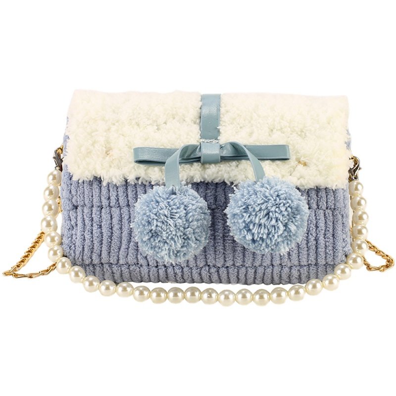 冰条毛线包手工编织包包diy材料包针缝网格斜挎包自制礼物送女友