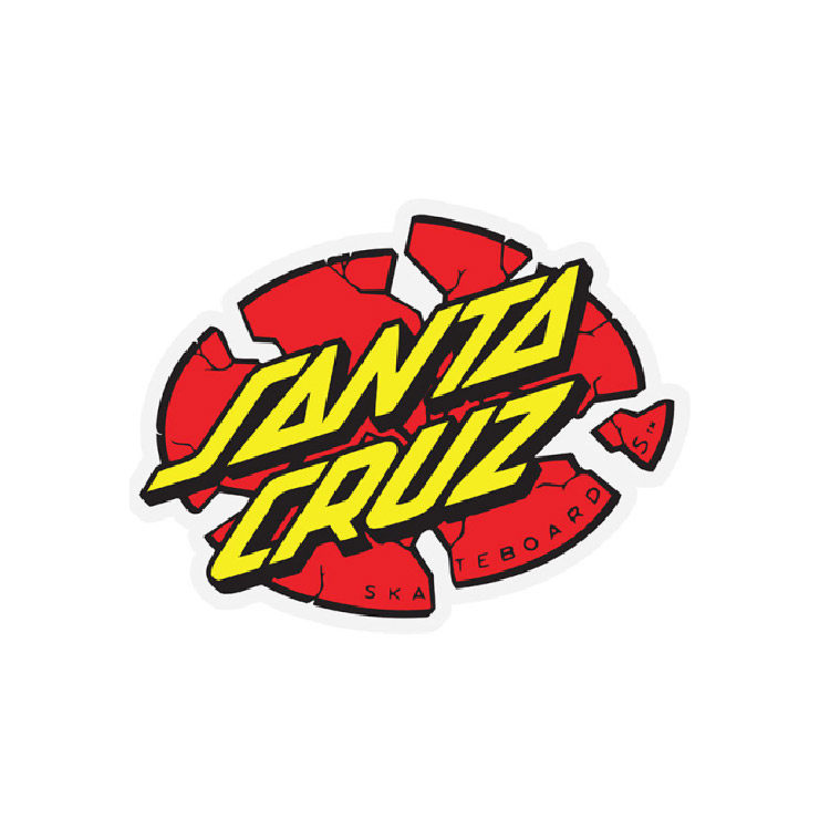 santacruz滑板品牌贴纸贴纸