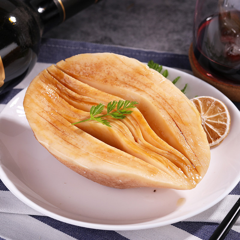 大连野生黄金鲍鱼 即食 蒜蓉粉丝鲍鱼 新鲜熟冻大个头450g左右/只