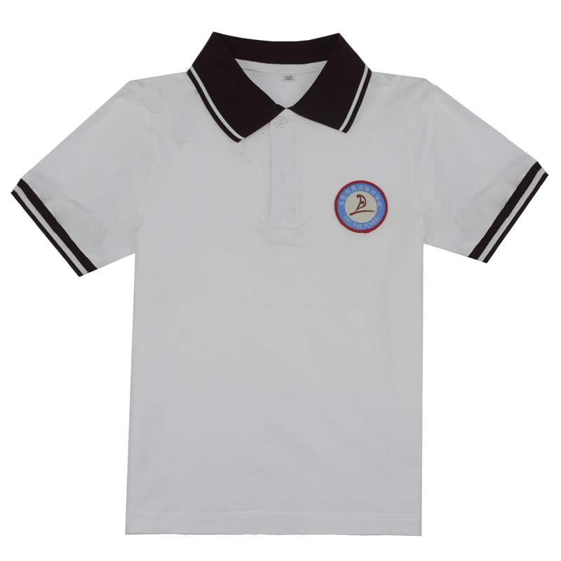 东莞市厚街海月小学生夏装校服夏季短袖运动恤薄款校服