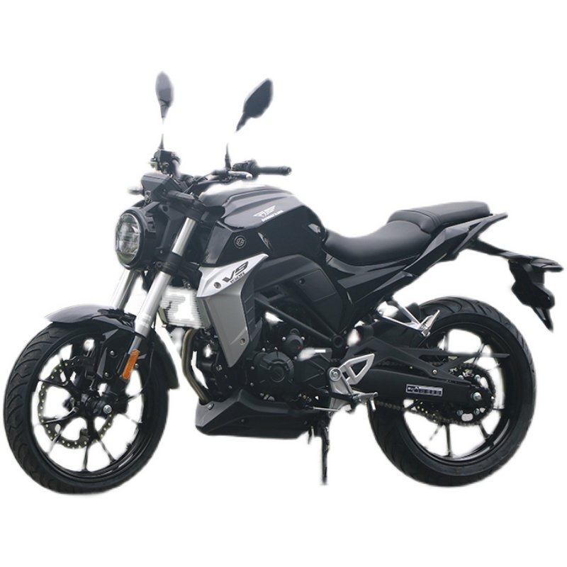 东方国四v9复古摩托车200cc水冷神驹312v8街车跑车摩托车整车