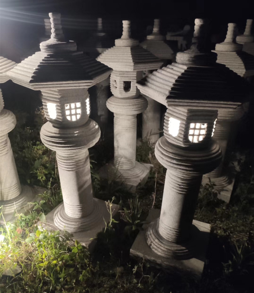 庭院石头灯园林灯草装饰灯装饰景观灯园林景观复古石灯石雕