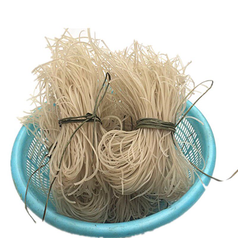 农家手工番薯面临安特产天目山小香薯粉丝5斤红薯粉丝细酸辣粉条