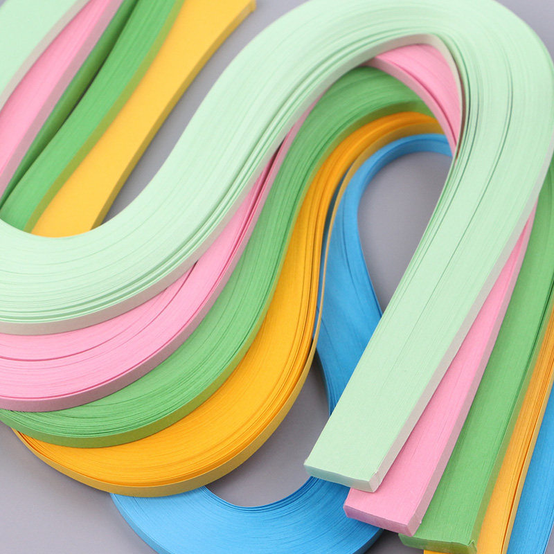 好桌5mm毫米单色纸条diy学生手工衍纸画制作折纸