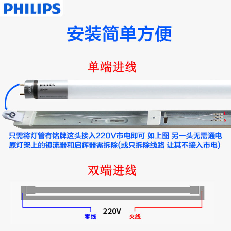 雷士3u灯管拆卸图解图片