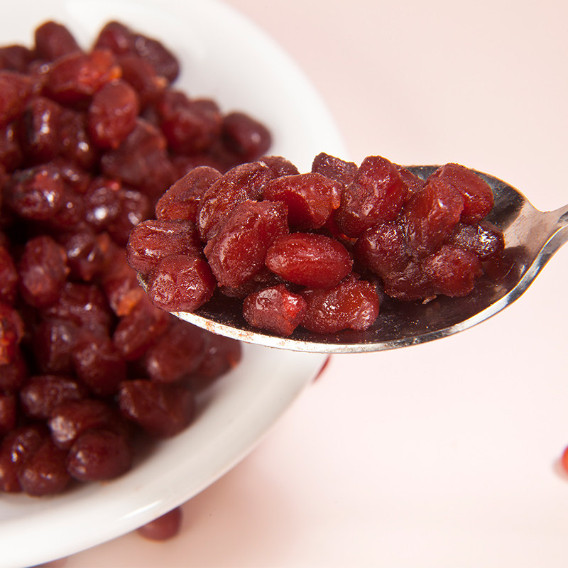 豆香坊糖纳豆25kg6蜜豆免煮非糖纳红豆奶茶店专用烘焙整箱商用