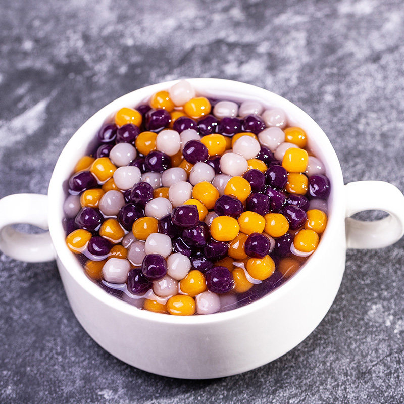 小芋圆奶茶店专用大芋圆成品混合装手工鲜芋仙甜品原料水果捞商用