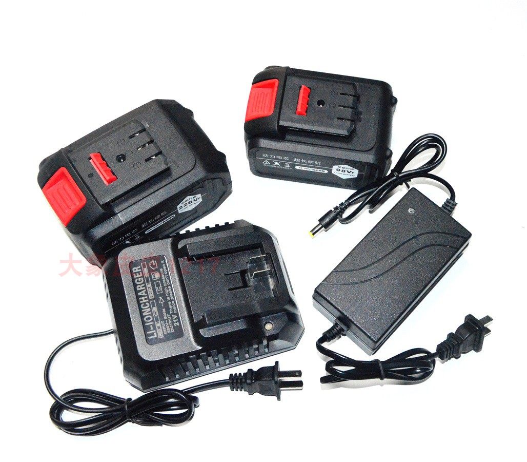 领克德力西祁胜无刷角磨机扳手除尘器吹风机电钻锂电池充电器