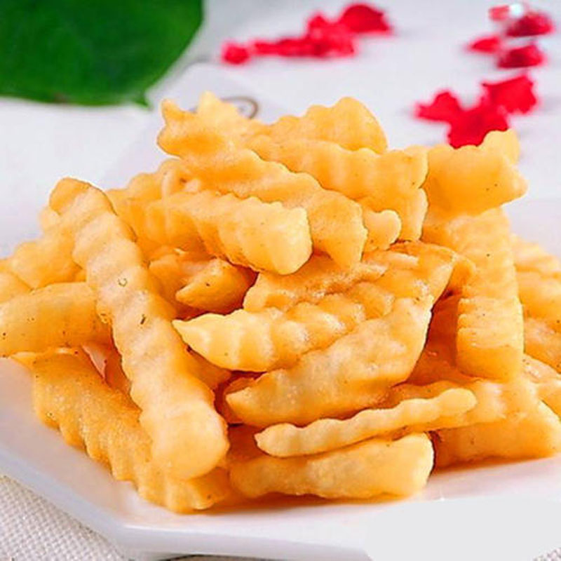 麦肯曲薯条波浪署条肯德基炸薯条冷冻油炸小吃零食半成品免邮2kg