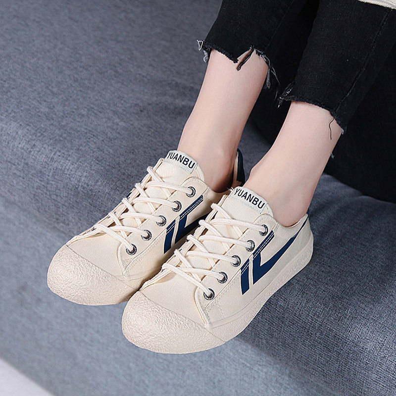 大码女鞋4143码夏季脚胖脚宽帆布鞋大号运动运动休闲帆布鞋