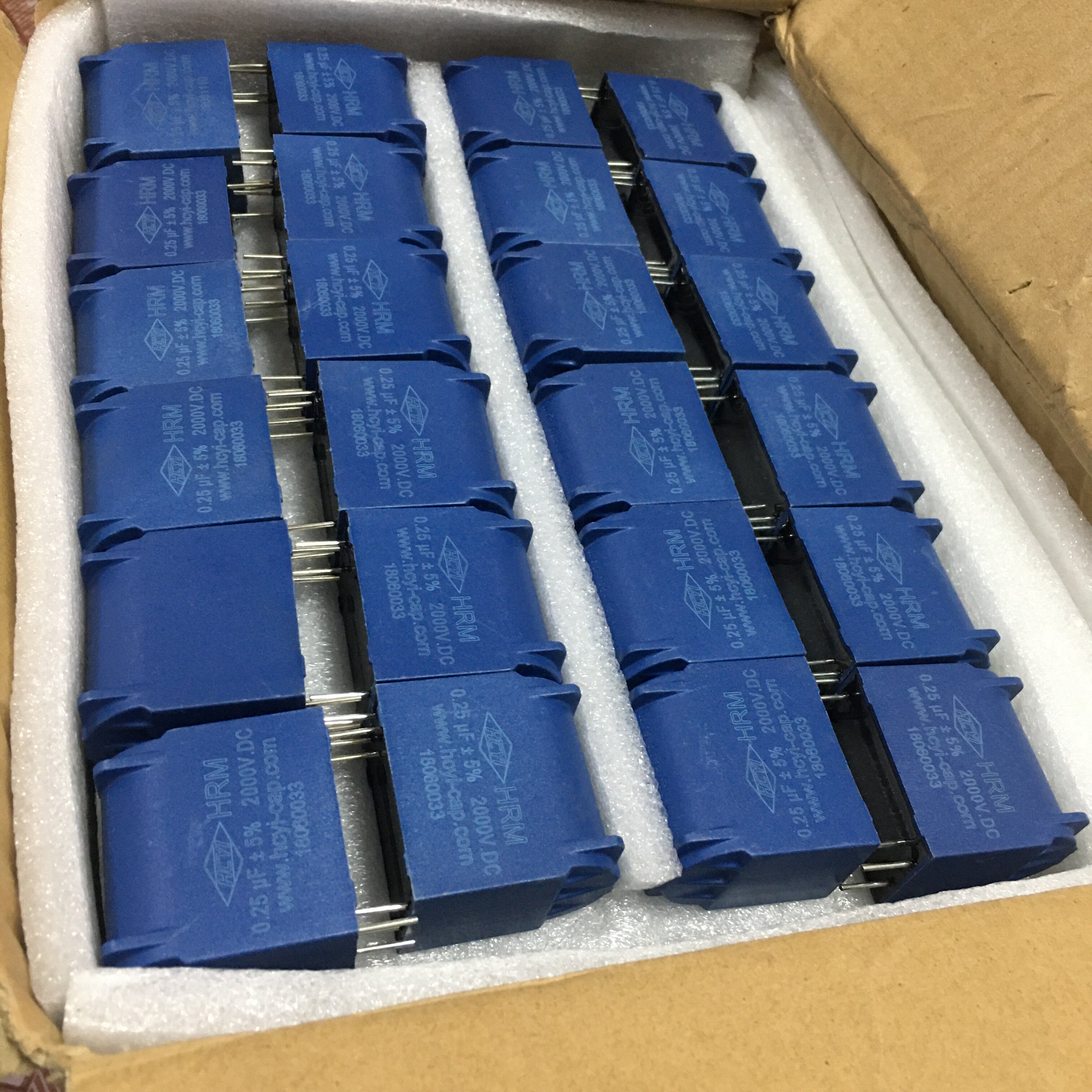 原装创格定制hcyi-hrm0.25uf2000v高压谐振电磁炉电容器电容器