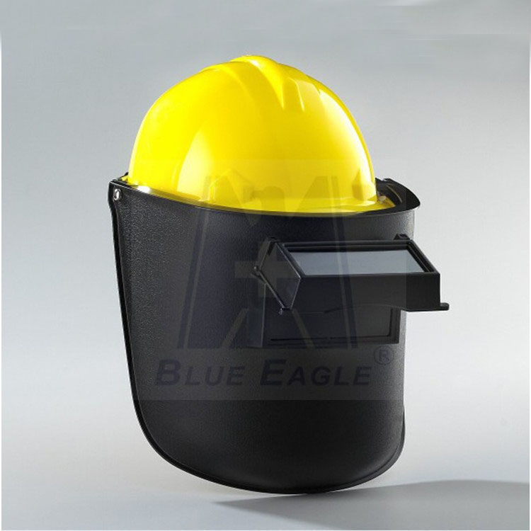 防护蓝鹰安全帽头戴电焊工专用氩弧电焊面具面罩防护面具