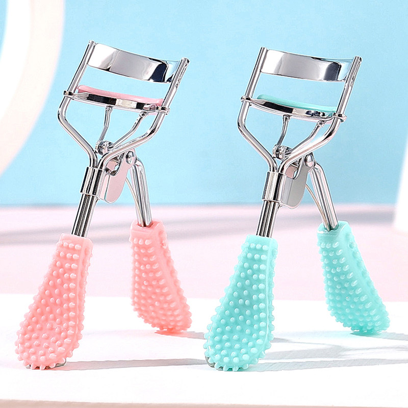 按压弹力睫毛夹夹子卷翘立体睫毛辅助器不锈钢初学者化妆