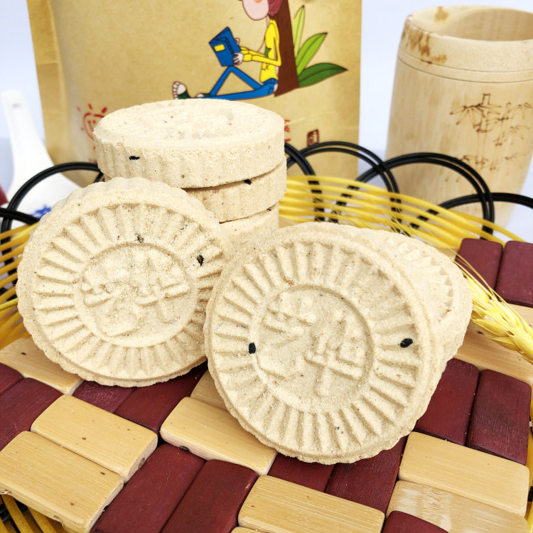 艺华广东韶关黄糖饼1斤炒米硬饼长江仁化特产其它