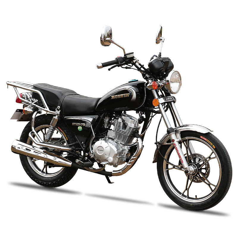 珠峰华鹰150cc燃油车男士骑式车国四电喷太子摩托车整车可上牌