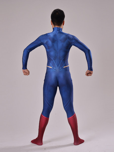 超人紧身衣最新新款cosplay服装莱卡弹力zentai英雄动漫