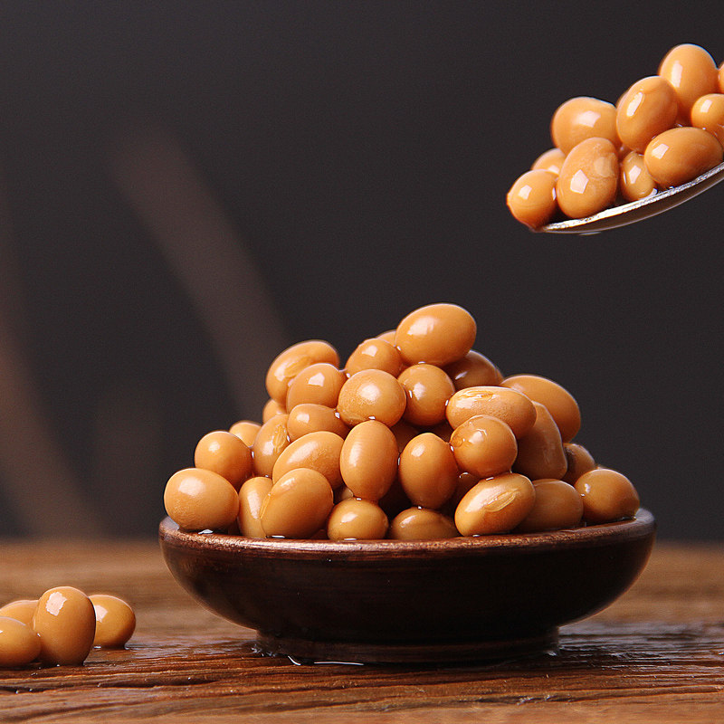 李氏醋泡黄豆山西老陈醋泡黄豆即食450g包邮醋泡豆