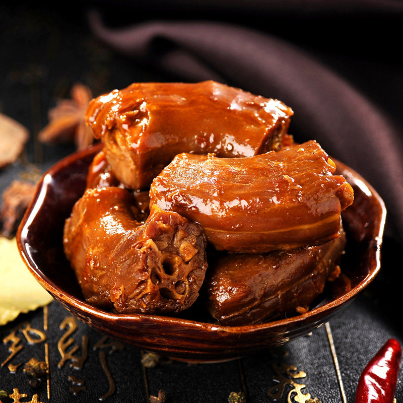 q味一族【香辣鸭脖150gx2袋】脖子南京特产吃货卤味熟食真空包装