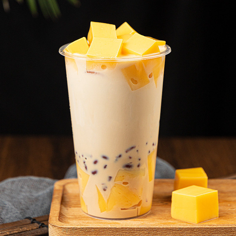 奶茶味群鸡蛋布丁diy果冻制作1kg甜品烘焙果冻