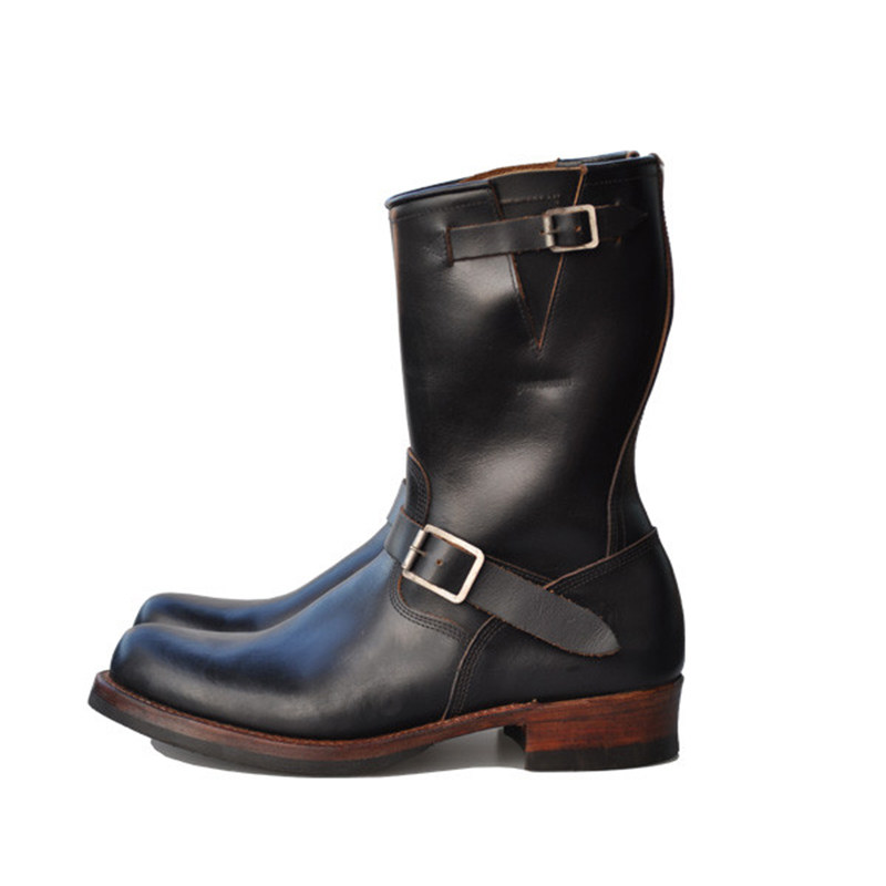 美国正品julianboots经典engineerbootmisterfreedom工程师时装靴