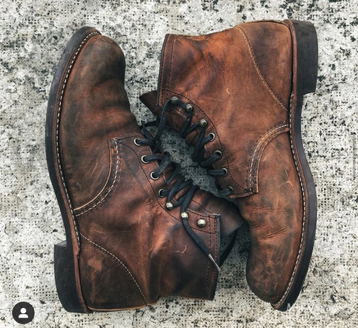 美国进口正品redwing3342红翼3345rw33413345经典圆头时装靴