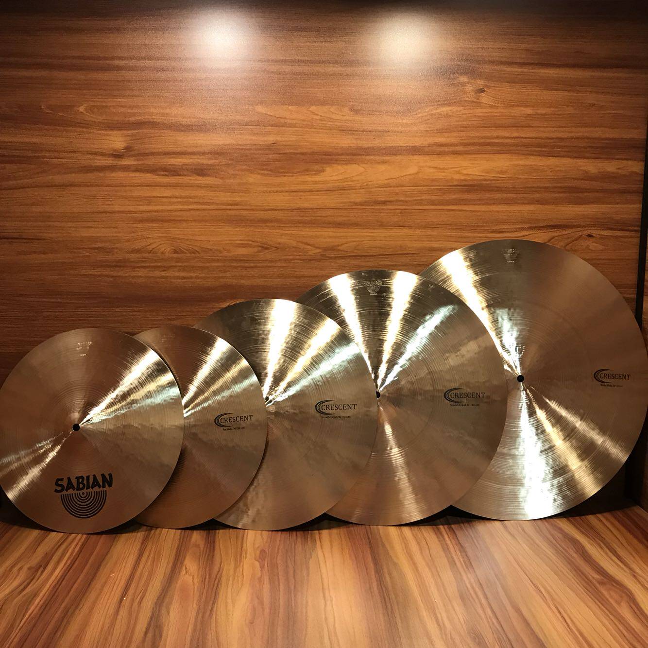 sabian沙滨镲片crescent新月performanceset套镲五片装镲片镲片