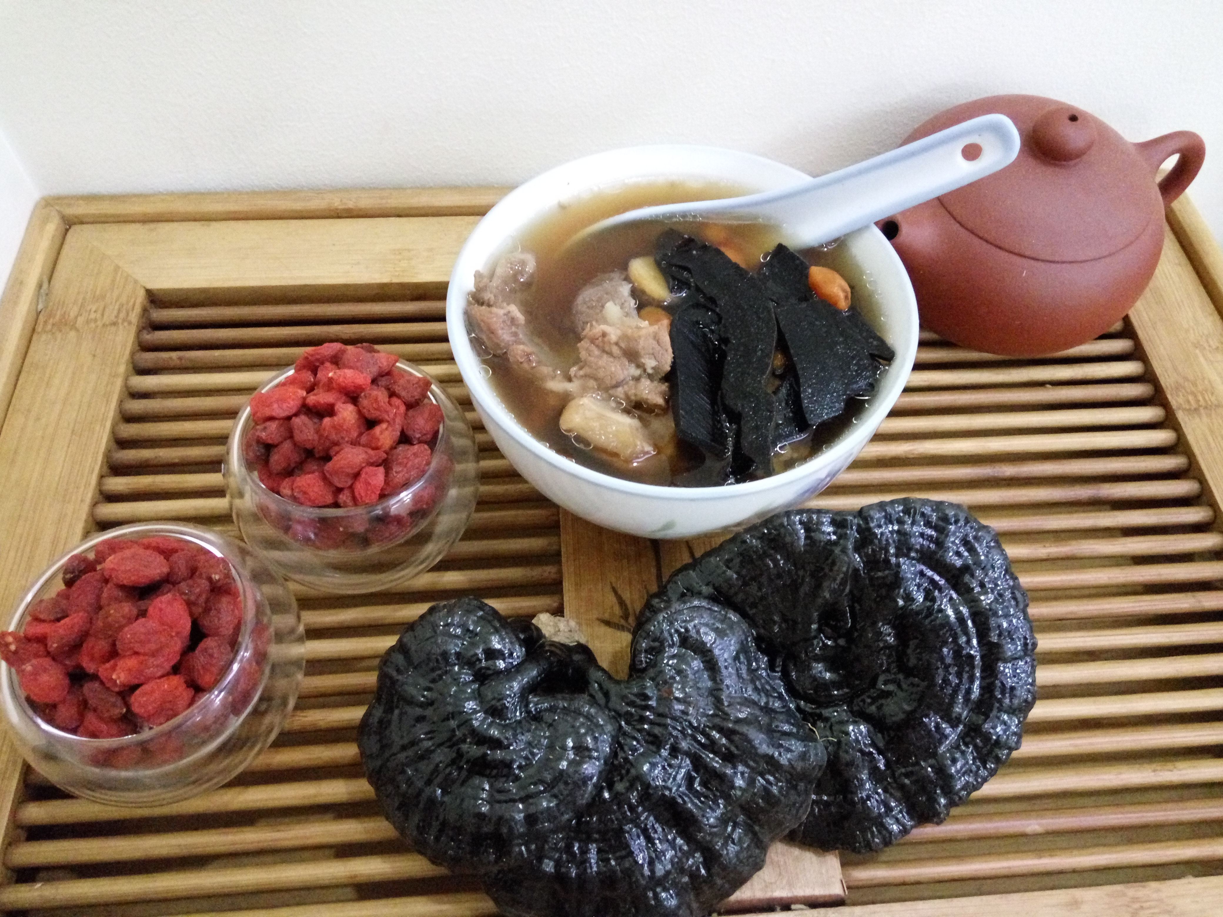 靓汤女王1号灵芝枸杞茯苓汤料包组合组合其他食品